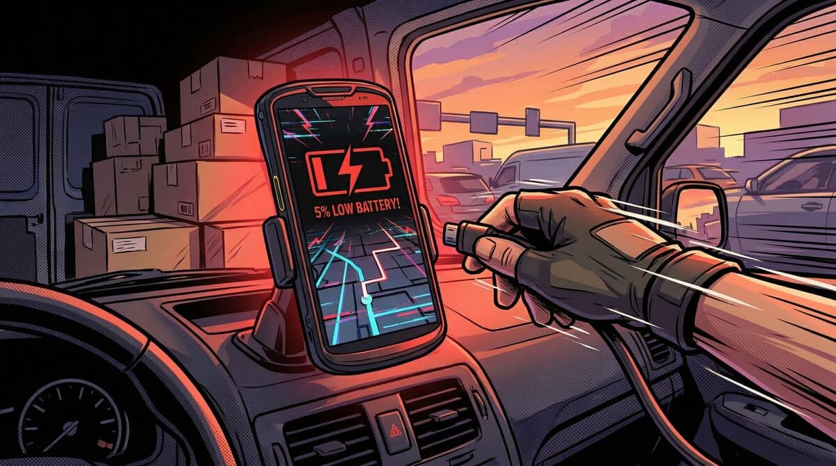 Bateria Zebra TC58 nie wytrzymuje całej trasy kurierskiej – jak przedłużyć czas pracy