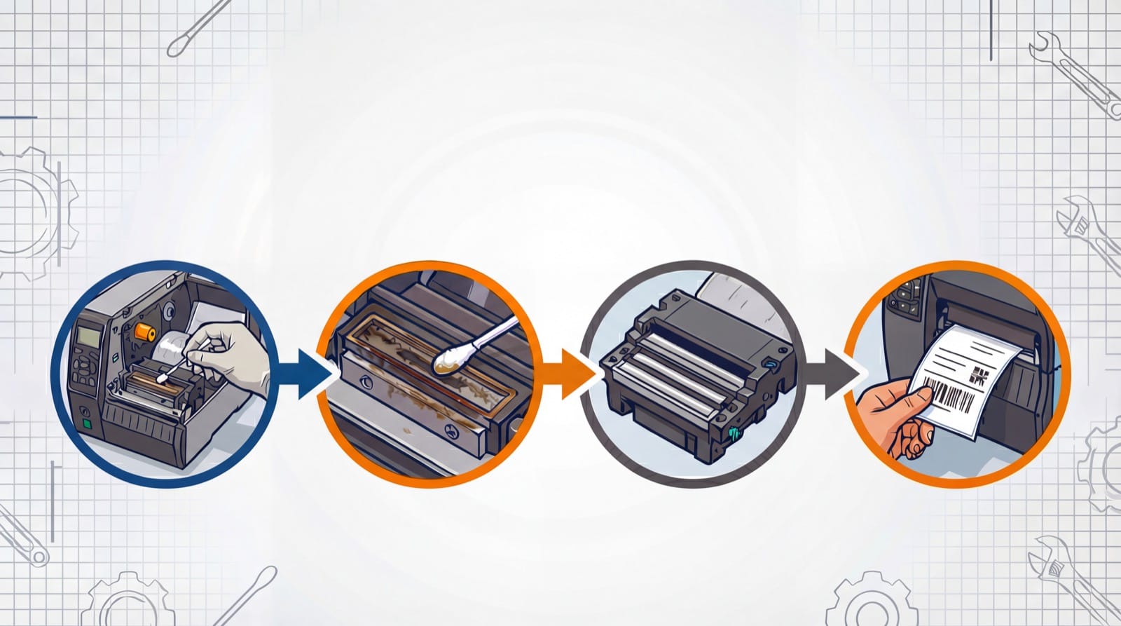 Jak wyczyścić głowicę drukującą w drukarkach Zebra - poradnik krok po kroku