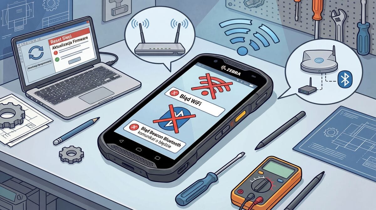 Problemy z WiFi i Bluetooth w terminalu Zebra - rozwiązania