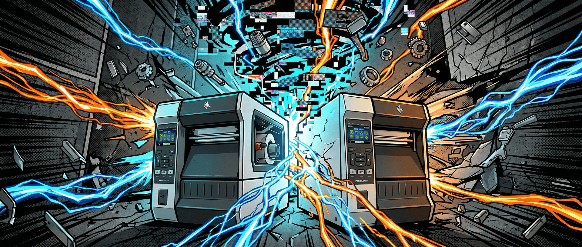 Serwis drukarki Zebra ZT610/ZT620 — diagnostyka i naprawa przemysłowa