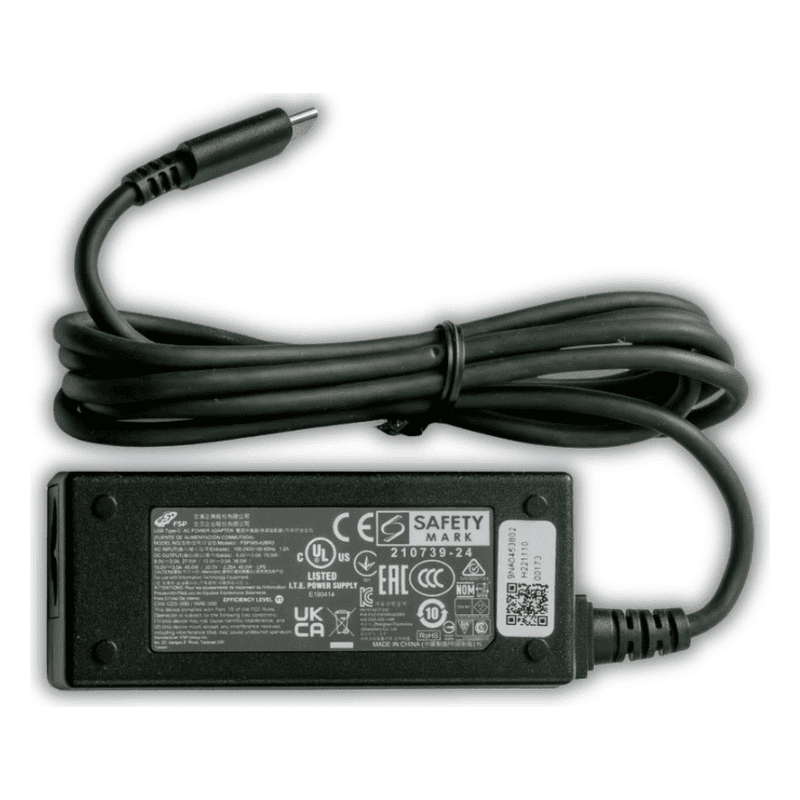 Zasilacz USB-C 45W do tabletów Zebra ET60/ET65 - PWR-BGA15V45W-UC2-WW PWR-BGA15V45W-UC2-WW - oryginalna część zamienna Zebra