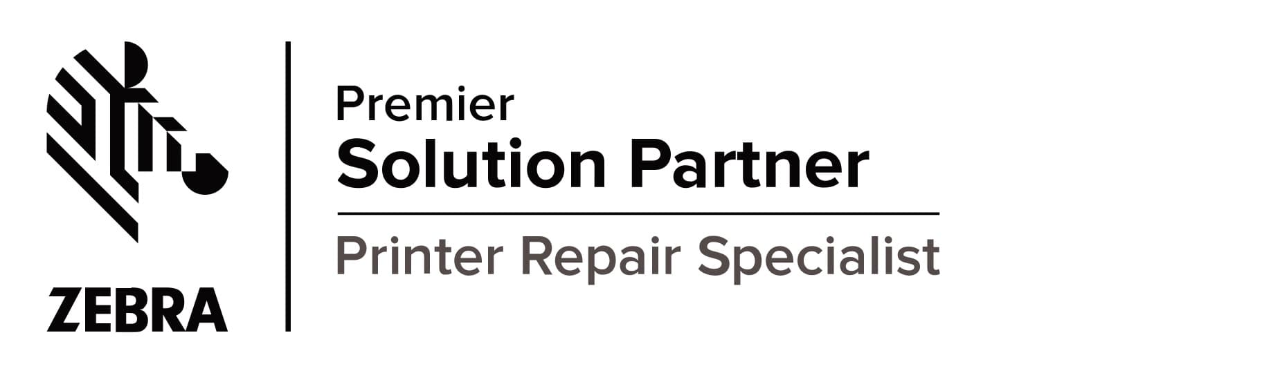 Zebra Premier Solution Partner i Printer Repair Specialist